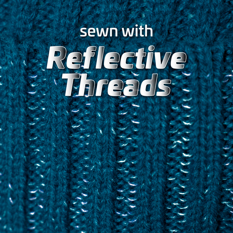 Beanie Hat with Reflective Stitching