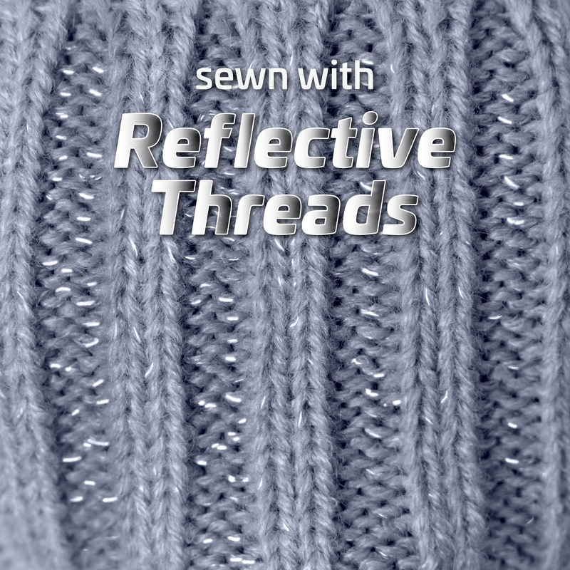 Beanie Hat with Reflective Stitching
