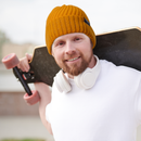 Beanie Hat with Reflective Stitching