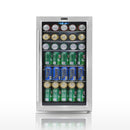 Whynter 127-Can Beverage Fridge, Stainless | BR-130SB
