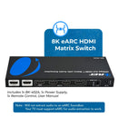 Matriz HDMI 4x2 con extracción de audio (BK-402A)