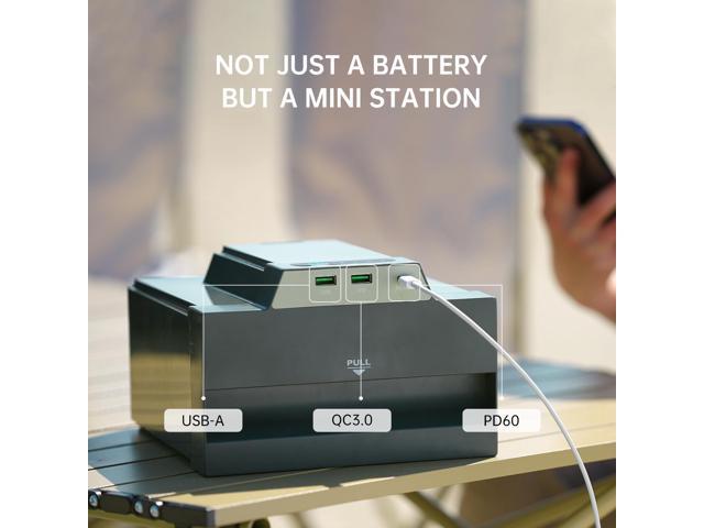Foxtheon BAT-1.8 Extra Battery for iGo3600 Power Station