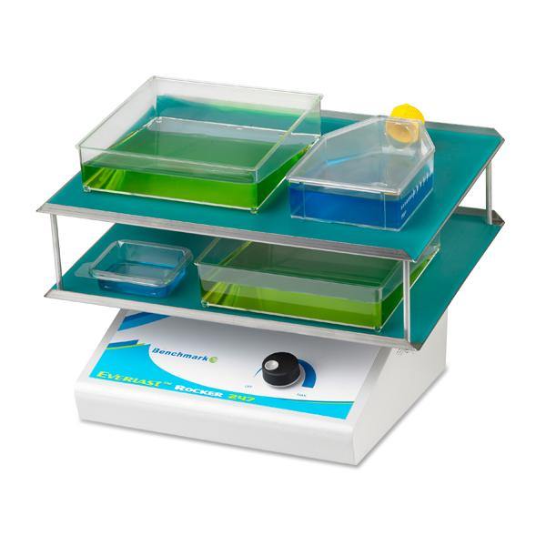 Plataforma de apilamiento Benchmark BR5000-STACK con tapete plano y espacio libre de 3,5"