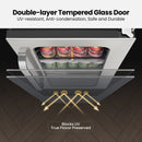 Whynter 128-Can Undercounter Beverage Fridge | BSR-080SB