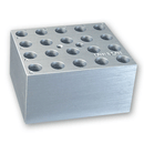 Bloque Benchmark BSW10, 20 tubos de ensayo de 10 mm o 20 tubos de centrífuga de 2,0 ml