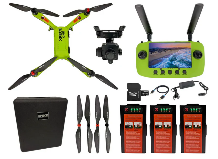 Xpece ONE Waterproof Fishing Drone Combo | Wellbots | Free Shipping