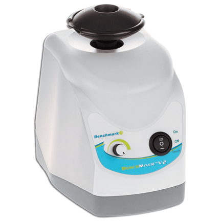 Benchmark BV1003 BenchMixer V2 Vortex Mixer with flip top cup head