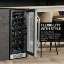 Whynter 20-Bottle Undercounter Wine Fridge | BWR-208SB