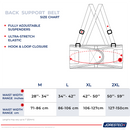 Adjustable Back Support Belt with Suspenders