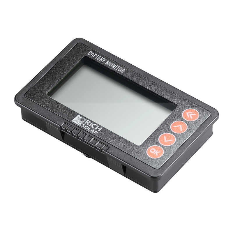 Rich Solar 500 Amp Battery Monitor with Shunt