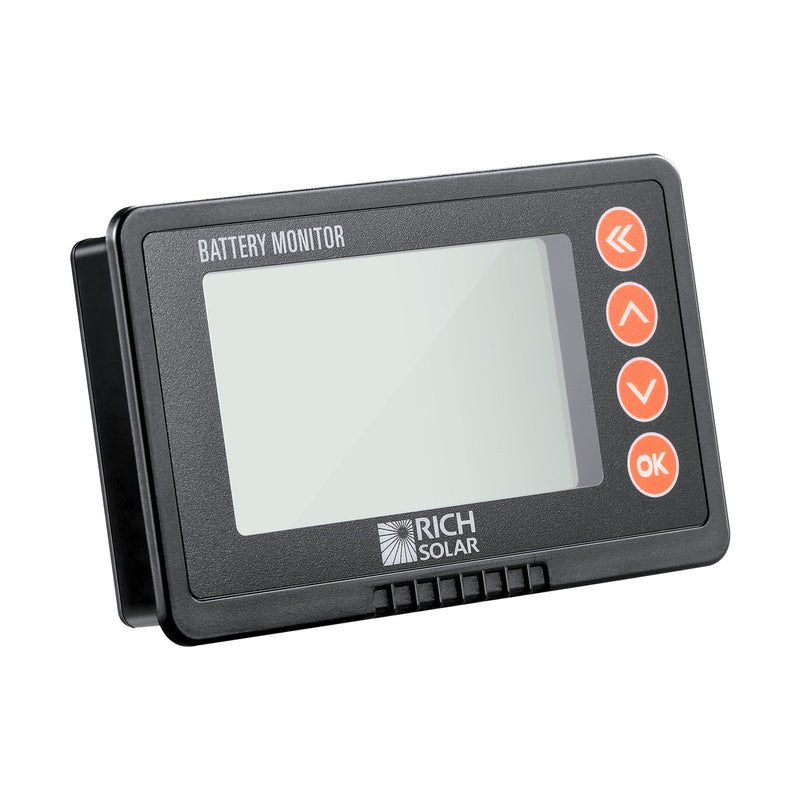 Rich Solar 500 Amp Battery Monitor with Shunt