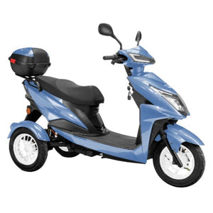 Bespoke Regal 3 Wheel Mobility Scooter - Blue