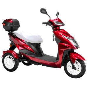 Bespoke Regal 3 Wheel Mobility Scooter - Red
