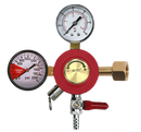 Bev Rite CO2 Regulator, Double Gauge, (0-60 lbs, 0-2000 lbs)