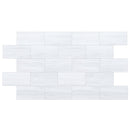 Bianco Dolomite Platinum Marble 12"x24" Polished Floor and Wall Tile - Livfloors Collection