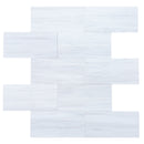 Bianco Dolomite Platinum Marble 12"x24" Polished Floor and Wall Tile - Livfloors Collection