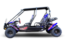 TrailMaster Blazer4 200EX EFI 4-Seater Buggy Go Kart, Extended Cab