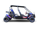TrailMaster Blazer4 200EX EFI 4-Seater Buggy Go Kart, Extended Cab