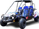 TrailMaster Blazer4 200EX EFI 4-Seater Buggy Go Kart, Extended Cab