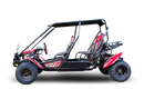 TrailMaster Blazer4 200EX EFI 4-Seater Buggy Go Kart, Extended Cab