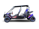 TrailMaster Blazer4 200EX EFI 4-Seater Buggy Go Kart, Extended Cab