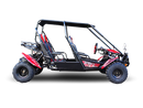 TrailMaster Blazer4 200EX EFI 4-Seater Buggy Go Kart, Extended Cab