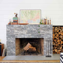 Bluestone Ledger 3D Panel 6"x24" Natural Marble Wall Tile - Full Truckload