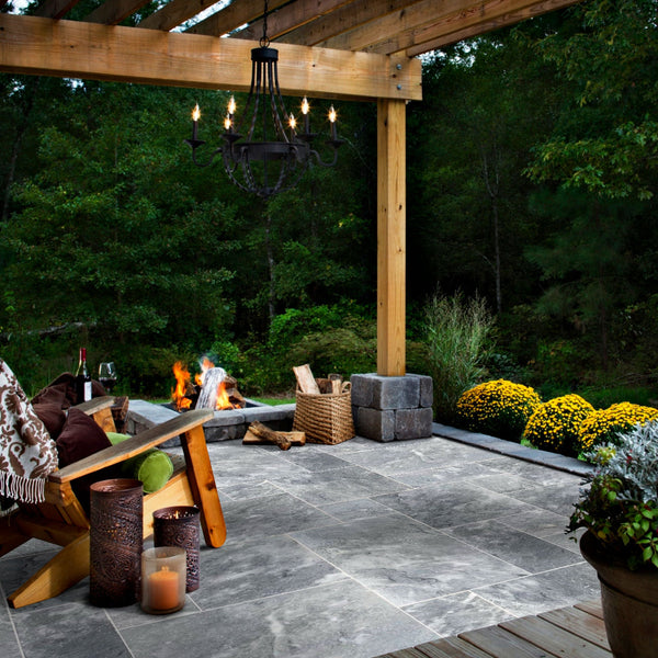 Bluestone Marble Pattern Tumbled Pavers - Full Truckload