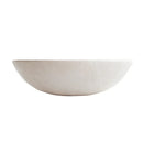 Botticino Marble Natural Stone Oval Shape Above Vanity Vessel Sink Honed (W)16" (L)20.5" (H)6"
