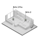 Briiv Large Room System Briiv 2 Pro and Briiv 2