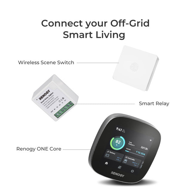 Interruptor de escena inalámbrico Zigbee de Renogy (1 tecla)