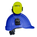 Cap-Style Hard Hat Kit with Lime Mountable Earmuffs