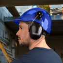 Cap-Style Hard Hat Kit with Mountable Earmuffs