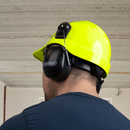 Cap-Style Hard Hat Kit with Mountable Earmuffs
