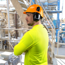 Cap-Style Hard Hat Kit with Mountable Earmuffs
