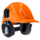 Cap-Style Hard Hat Kit with Mountable Earmuffs