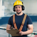Cap-Style Hard Hat Kit with Mountable Earmuffs
