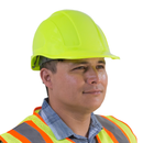 Cap Style Safety Hard Hat with 4 Point Suspension