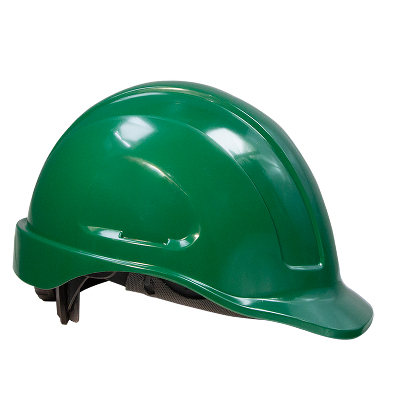 Cap Style Slotted Hard Hat Kit with Black Mountable Earmuffs