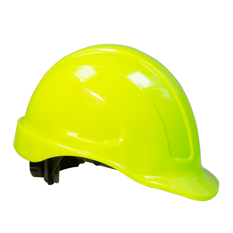 Cap Style Slotted Hard Hat Kit with Black Mountable Earmuffs