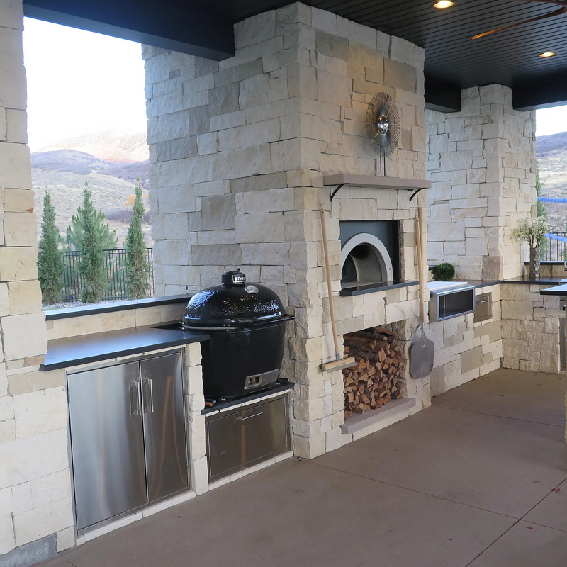 Chicago Brick Oven - CBO 1000 DIY Kit | Wood Fired Pizza Oven | Take It To The MAX | 53" x 39" Cooking Surface
