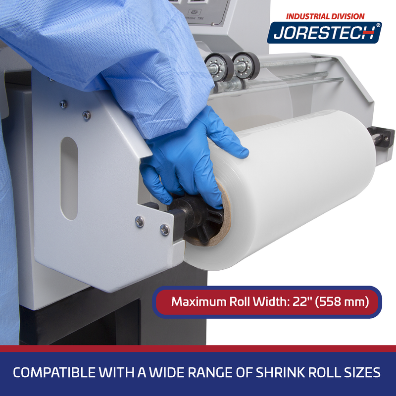 Chamber Shrink Wrapping System Sealer All-in-One with Mesh Conveyor– 22” X 16”