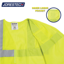Children’s Hi-Vis Mesh Safety Vest with 2” Reflective Strips