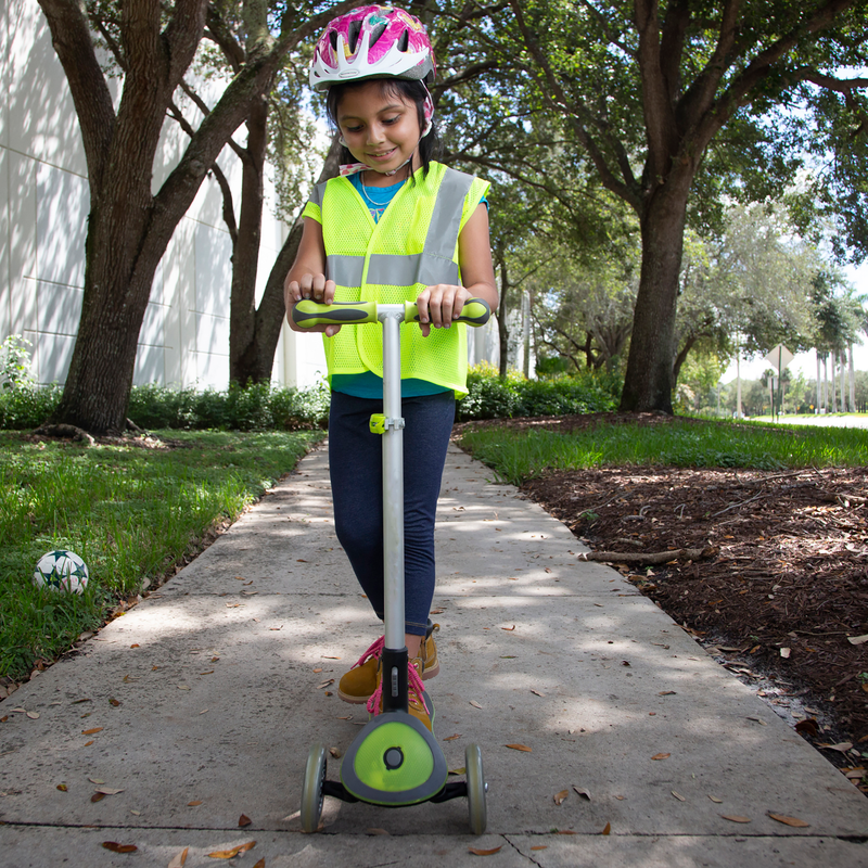 Children’s Hi-Vis Mesh Safety Vest with 2” Reflective Strips