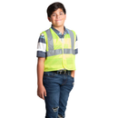 Children’s Hi-Vis Mesh Safety Vest with 2” Reflective Strips