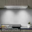 CIARRA 30 Inch Under Cabinet Range Hood Stainless Steel