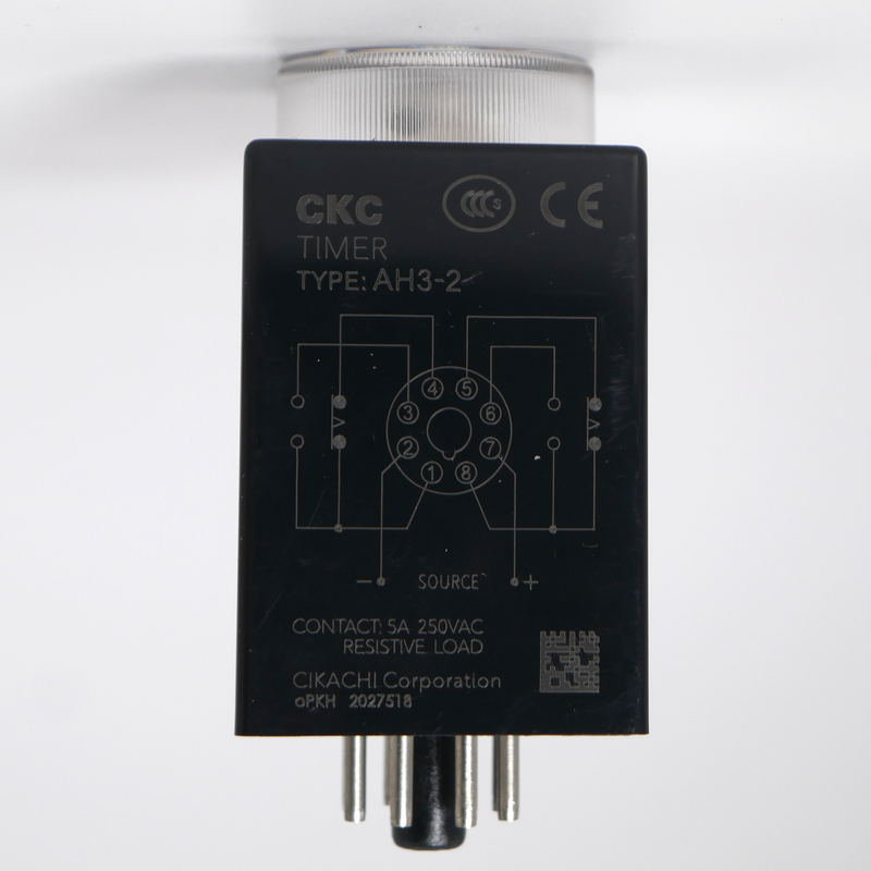 CKC Timer Relay 0-100 Seconds - AH3-2