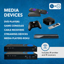 Extensor HDMI 4K por cable coaxial de hasta 100 metros - 4K a 60 Hz por cable coaxial de cobre RG-6 de 75 ohmios - Control IR bidireccional, salida de audio (CO-UHD330-K)