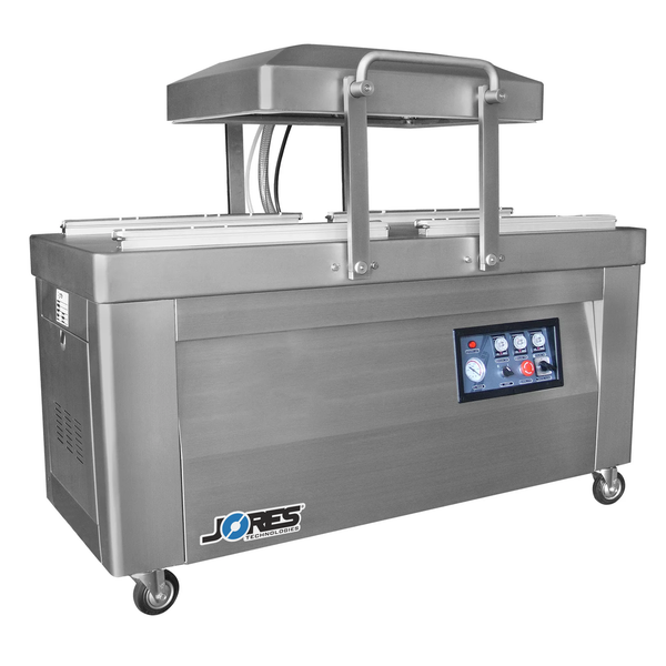 Commercial Double Chamber Vacuum Sealer with 23” Seal Bars - 220v