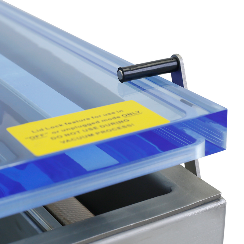 Commercial Single Chamber Vacuum Sealer with Dual 20” Seal Bar